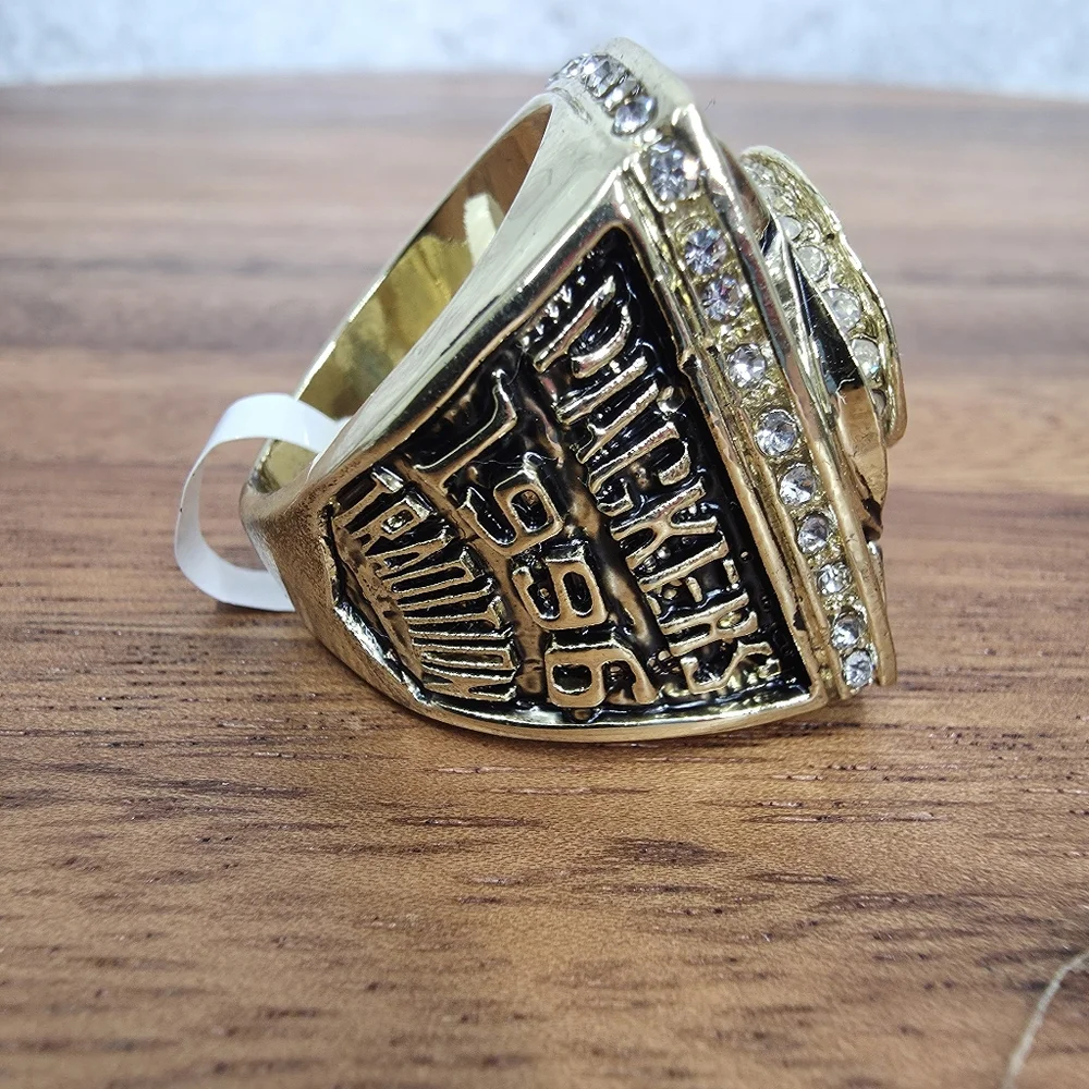 Green Bay Packers Championship Ring‎ Size 9 1996 Gold Favre Super Bowl Fan